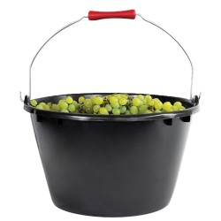 SEAU ROND ECO-DURABLE 15 L - Ø400 ht250 mm - NOIR