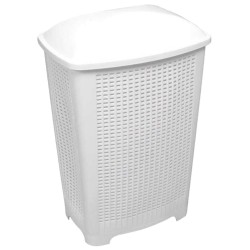 COFFRE A LINGE PETIT MODELE 70 L - 425x270 ht645 mm - BLANC