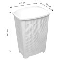 COFFRE A LINGE PETIT MODELE 70 L - 425x270 ht645 mm - BLANC