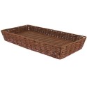 VANNERIE POLYPROPYLENE/EPOXY - OBLONG 500x250x75 mm - MARRON