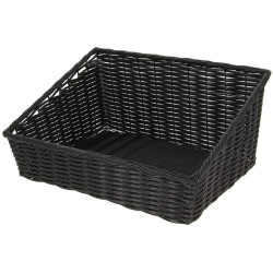 VANNERIE POLYPROPYLENE/INOX - BACPLAST 500x400x240 mm - NOIRE