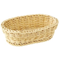 CORBEILLE POLYPROPYLENE OVALE LONG