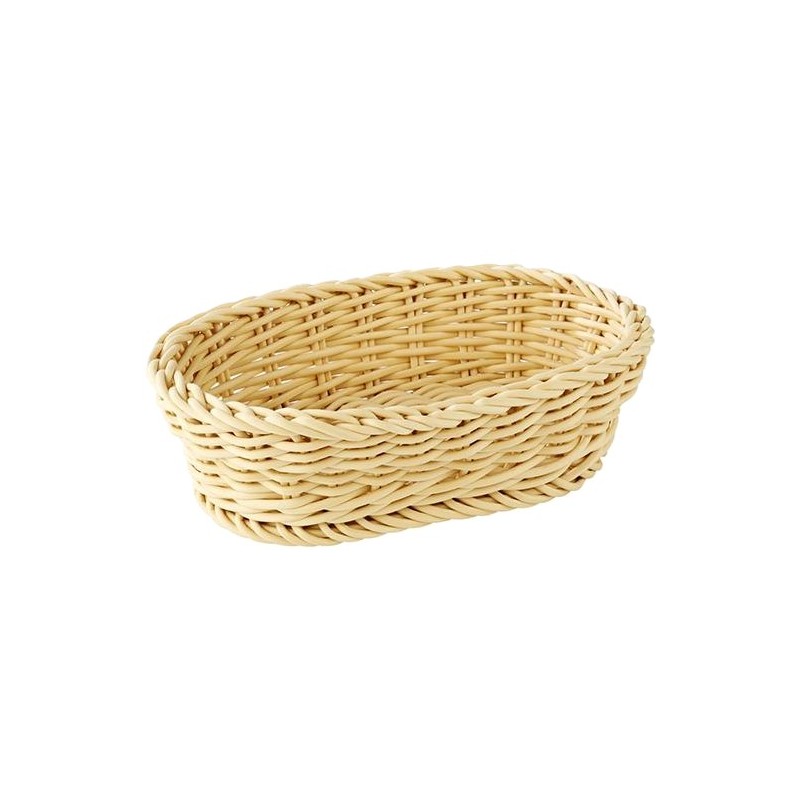 CORBEILLE POLYPROPYLENE OVALE LONG