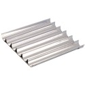 PLAQUE A TUILES INOX