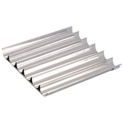 PLAQUE A TUILES INOX