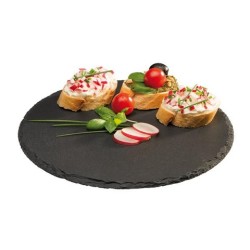 PRESENTOIR ARDOISE NATURELLE RONDE