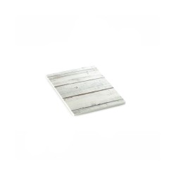 PRESENTOIR MELAMINE ASPECT BOIS BLANC