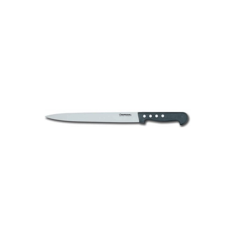 COUTEAU TRANCHELARD - 330 - NOIR - manche avec rivets