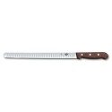 COUTEAU A JAMBON/SAUMON/BRIE ALVEOLE -330 - manche palissandre - vict