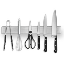 BARRE AIMANTEE INOX - 350 X 50 MM