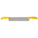 COUTEAU A FROMAGE 2 MANCHES JAUNE -330 - MODELE LOUBELN