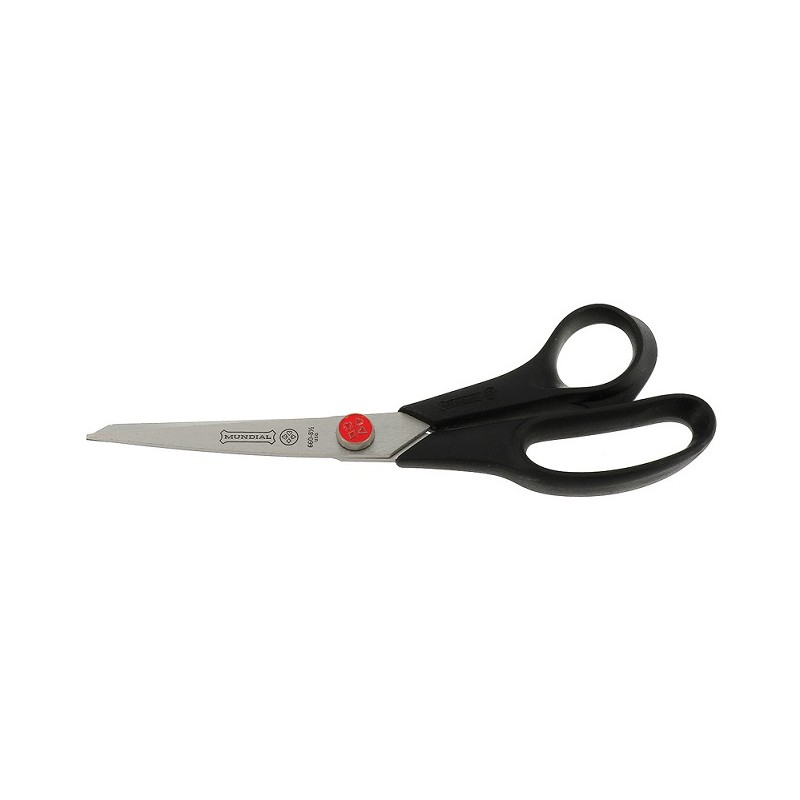 CISEAUX UNIVERSELS INOX poignées noires - LG 210 mm
