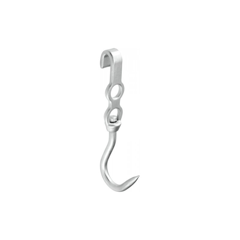 CROCHET TOURNANT 2 TROUS Ø 160x290 mm - INOX