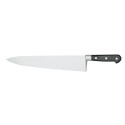 COUTEAU DE CUISINE/EMINCEUR mitre ronde inox - 350 - NOIR