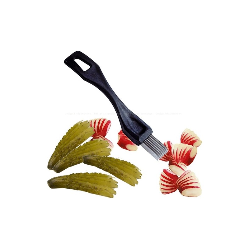EMINCEUR A CORNICHONS ET RADIS - LG 177 mm