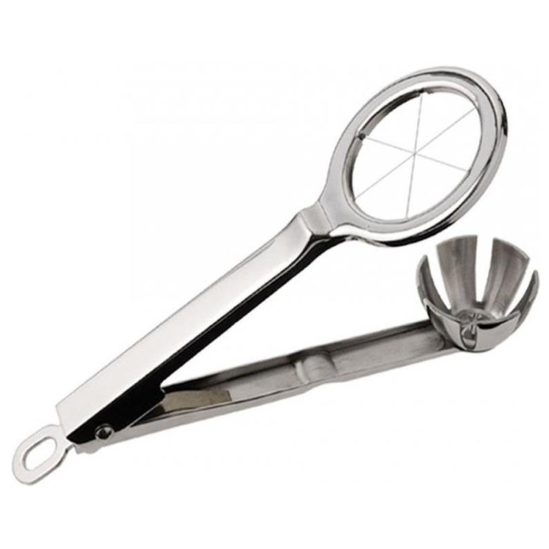 COUPE OEUF - INOX ET FILS INOX - 6 quartiers