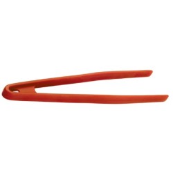 PINCE A DRESSER SILICONE ROUGE - LG 290  MM