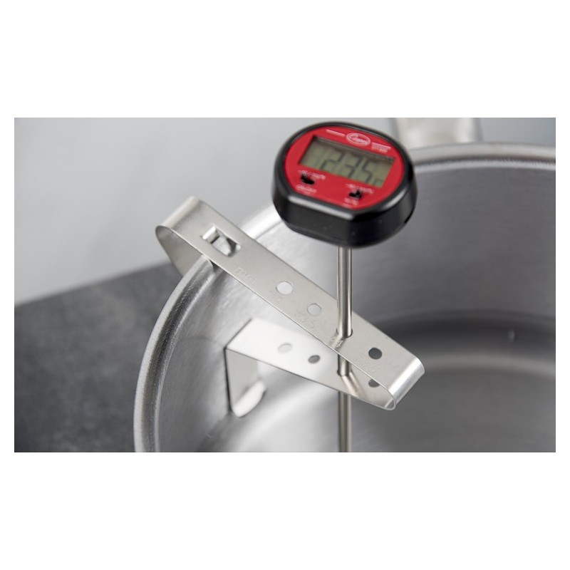 SUPPORT THERMOMETRE SONDE INOX