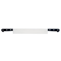 COUTEAU A FROMAGE 2 MANCHES NOIRS RIVETEES - 600