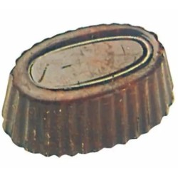PLAQUE OVALE A COTES (X 36)