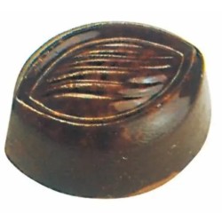 PLAQUE OVALE TORSADEE (X 24)