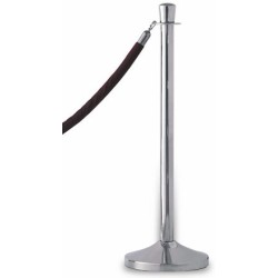 POTEAU DE GUIDAGE INOX AISI 201 HT 95 cm pour cordelette