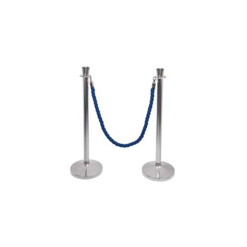 CORDON BLEU Ø 31 mm - LG 1.5 m - avec les 2 mousquetons inox