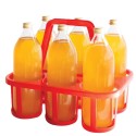 PANIER PORTE-BOUTEILLES 340X255X280 MM - ROUGE