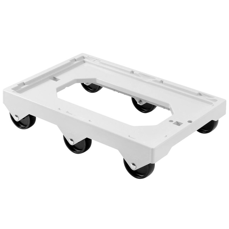 SOCLE ROULEUR PLASTIQUE 6 ROUES