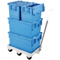 SOCLE ROULEUR PLASTIQUE 6 ROUES