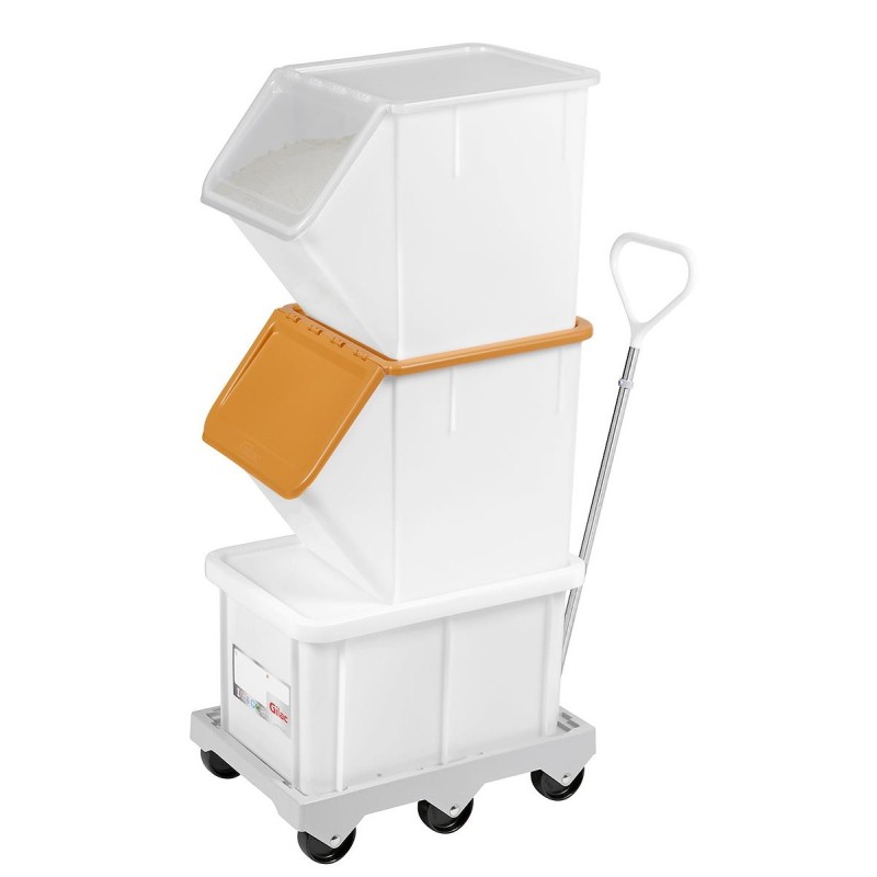 SOCLE ROULEUR PLASTIQUE 6 ROUES