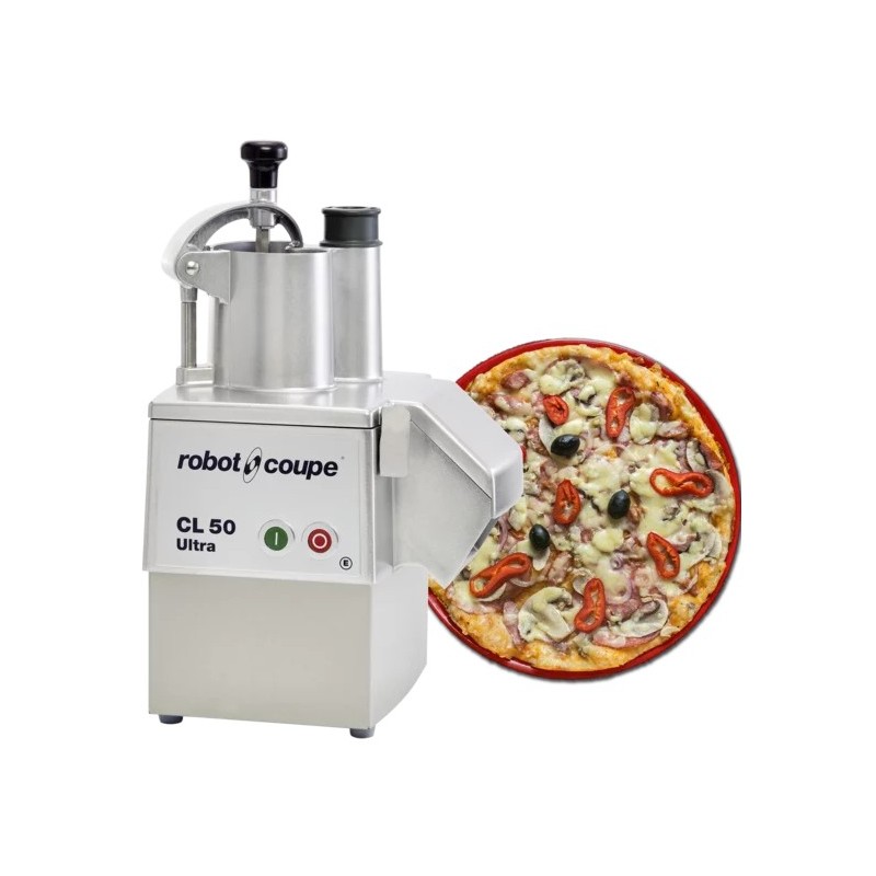 COUPE-LEGUMES DE TABLE CL50 ULTRA PIZZA - 1V - 3 DISQUES - monophasé