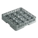 CASIER A VAISSELLE AVEC CLOISON - 16 VERRES INCLINES