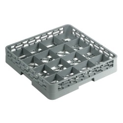 CASIER A VAISSELLE AVEC CLOISON - 16 VERRES INCLINES