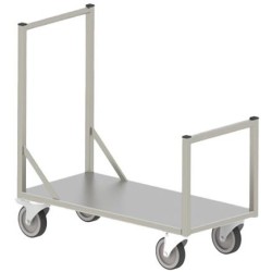 CHARIOT PORTE SAC A FARINE 400X740XHT820 mm