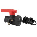 VANNE 30 L/min AVEC RACCORD POUR BACS GRANDS VOLUMES 100 L à 220 L