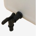 ROBINET + RACCORD POUR BAC PLASTIQUE