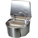 LAVE MAINS INOX PLAQUE POUSSOIR BOURGEAT