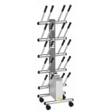 SECHE BOTTES INOX - 10 PAIRES - 4 niv
