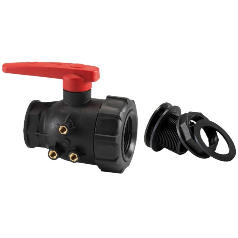VANNE 70 L/min AVEC RACCORD POUR BACS GRANDS VOLUMES 310 L à 500 L