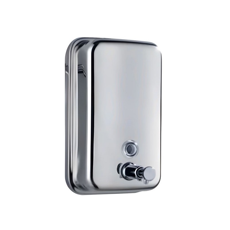 DISTRIBUTEUR DE SAVON MANUEL - MODELE MURAL 1L - INOX