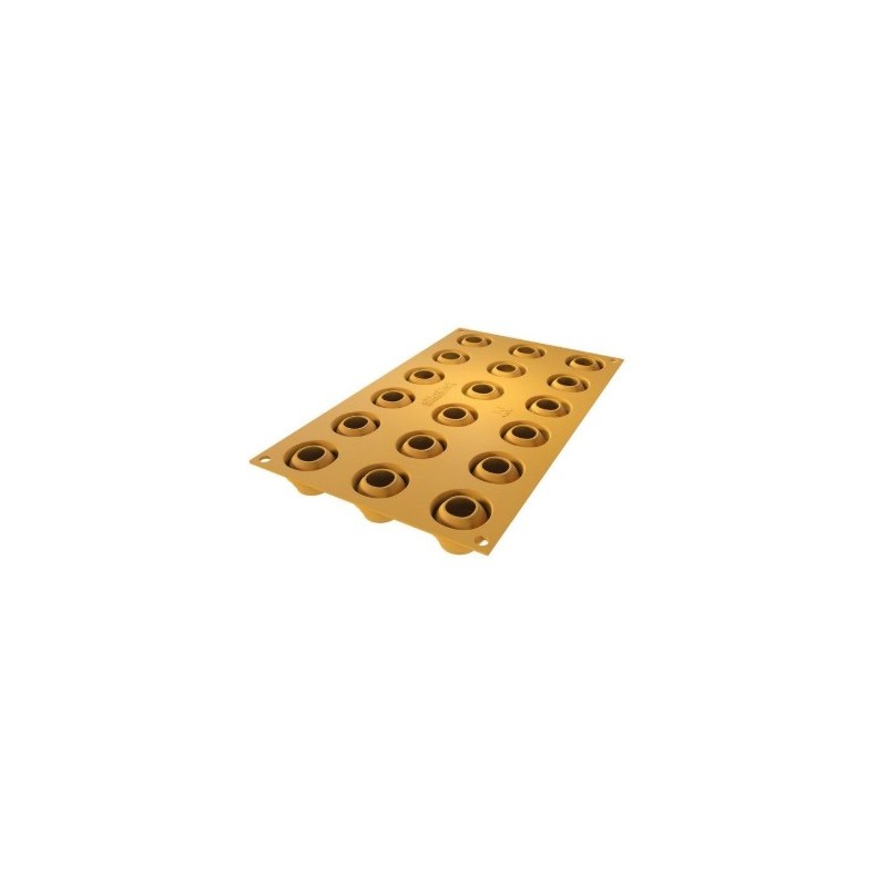 PLAQUE SILICONE 300X175 - 18 tomates cerises Ø 31xht25 mm - 14ml