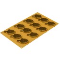 PLAQUE SILICONE 300X175 - 12 artichauts 61x41xht28 mm - 28ml