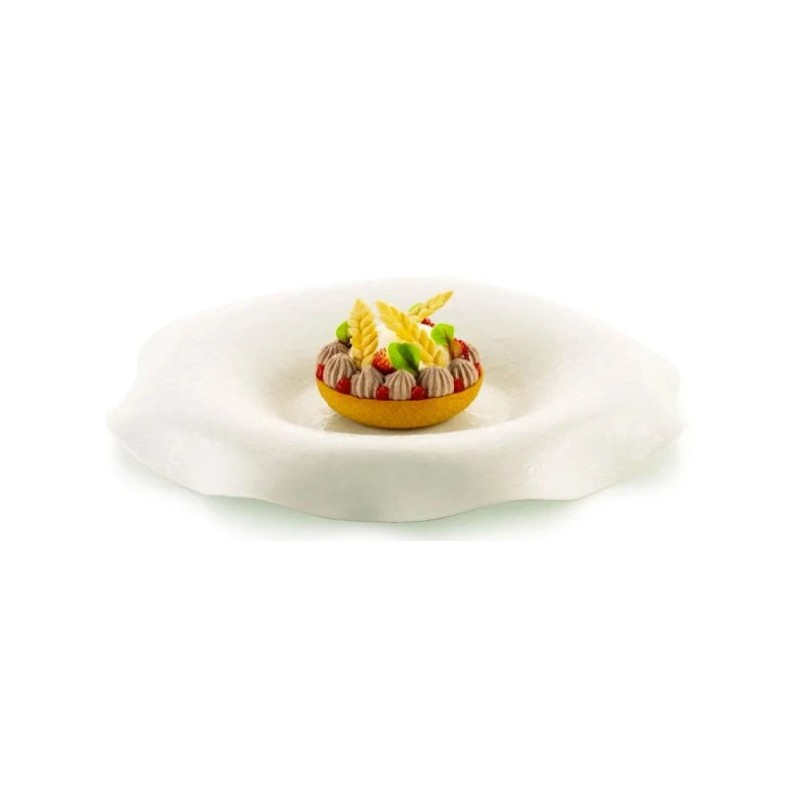PLAQUE SILICONE 470X270 - 49 épis de blé 55x17xht3 mm - 1ml