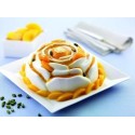 MOULE SOUPLE UNIFLEX - Rose Ø 220xht100 mm - 2.25L