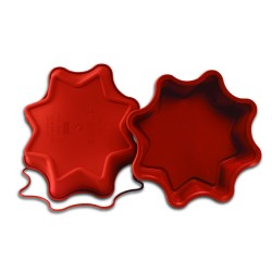 MOULE SOUPLE UNIFLEX - Etoile 8 branches Ø 260xht50 mm - 1.80L