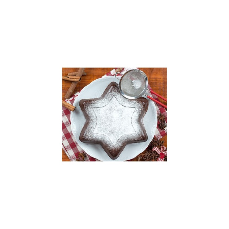 MOULE SOUPLE UNIFLEX - Etoile 6 branches Ø 260xht40 mm - 1.20L