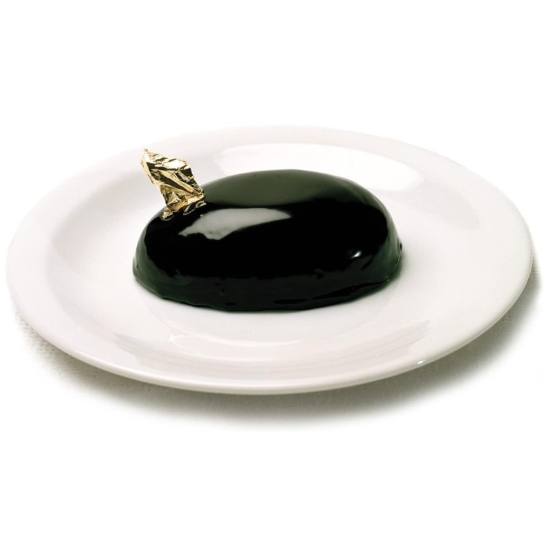 PLAQUE SILICONE 300X175 - 5 demi-oeufs 102x73xht36 mm - 130ml