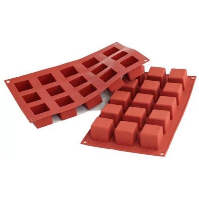 PLAQUE SILICONE CUBES
