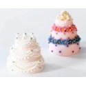 PLAQUE SILICONE 300X175 - 6 wonder cakes Ø 75xht60 mm - 177ml